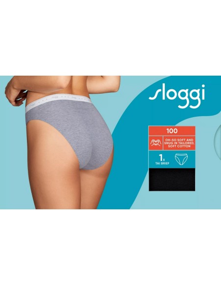 24/7 100 tai black Sloggi