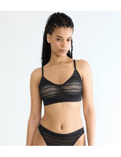 free evolve pu lace black Sloggi 2