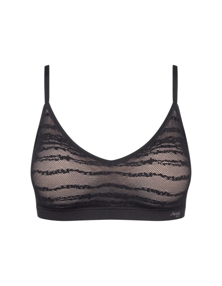 free evolve pu lace black Sloggi