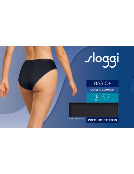 basic+ tai black Sloggi