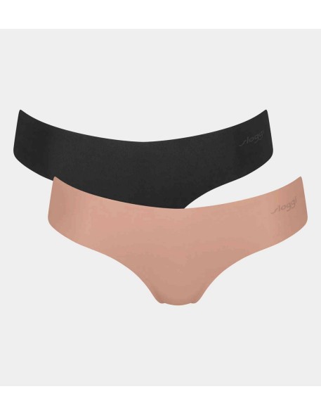 zero microfibre 2.0 hipstring c2p brown Sloggi