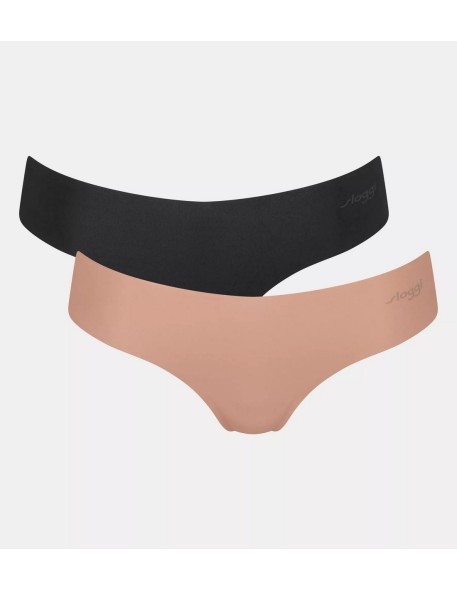 zero microfibre 2.0 hipstring c2p brown Sloggi