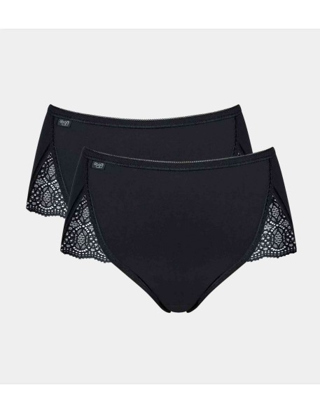 pure sense luxe maxi c2p black Sloggi