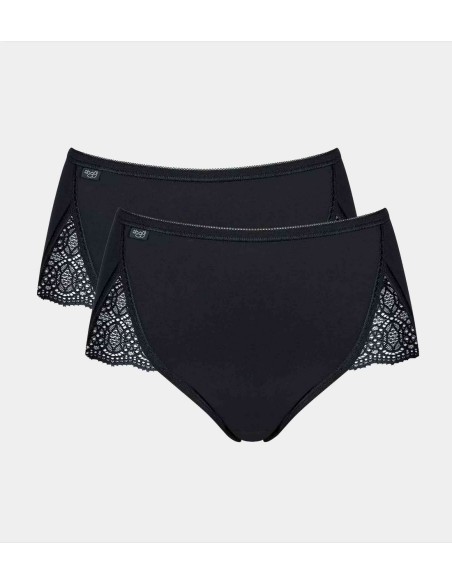 pure sense luxe maxi c2p black Sloggi