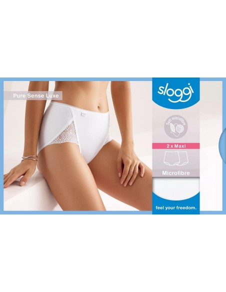 pure sense luxe maxi c2p white Sloggi