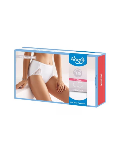 pure sense luxe maxi c2p white Sloggi
