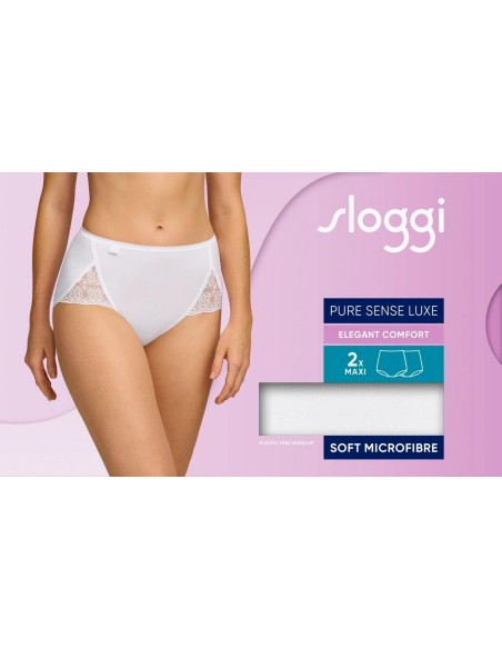 pure sense luxe maxi c2p white Sloggi