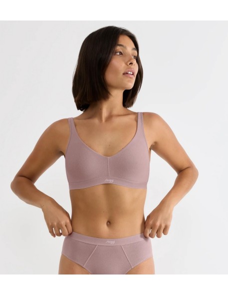 ever ease soft bra foggy mauve Sloggi