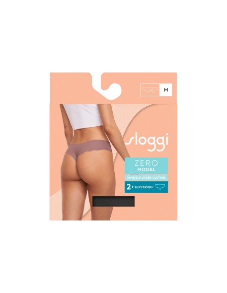 zero modal 2.0 hipstring 2p black Sloggi
