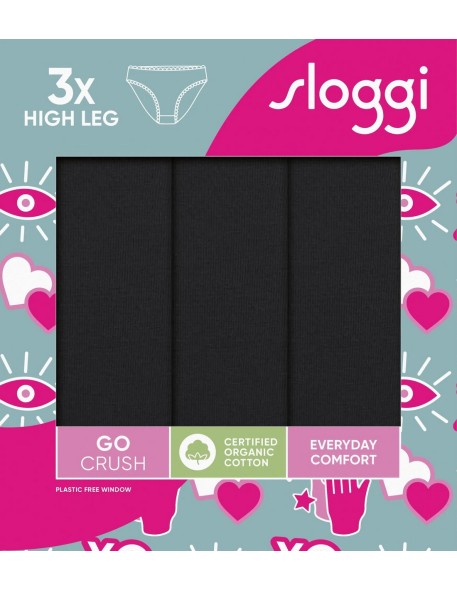 go crush high leg c3p black Sloggi