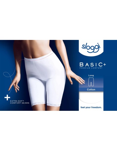 basic+ long white Sloggi