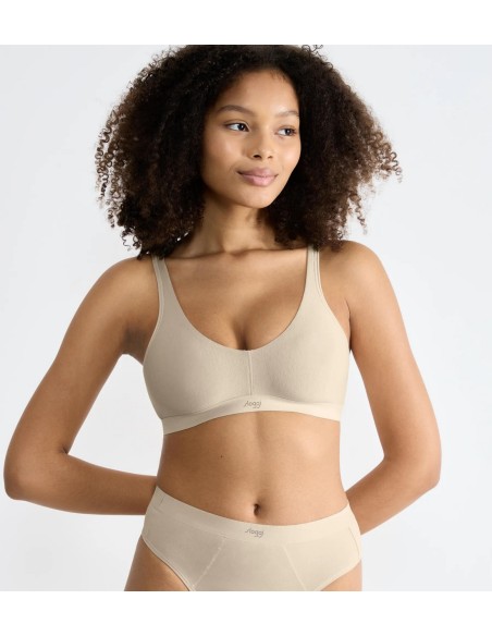 ever ease soft bra sand beige Sloggi