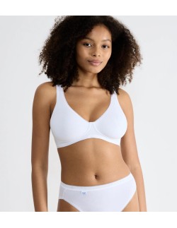basic+ soft bra white Sloggi 2