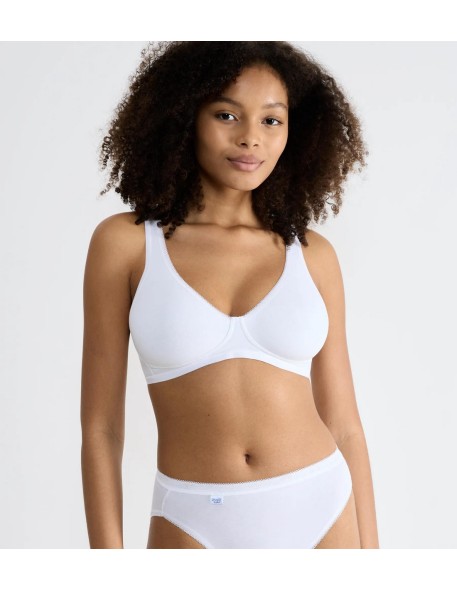 basic+ soft bra white Sloggi