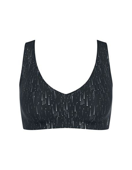 zero feel 2.0 festive bralette black...