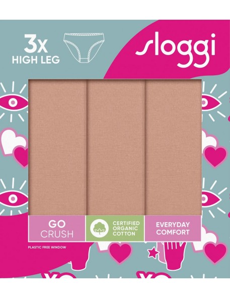 go crush high leg c3p cameo brown Sloggi