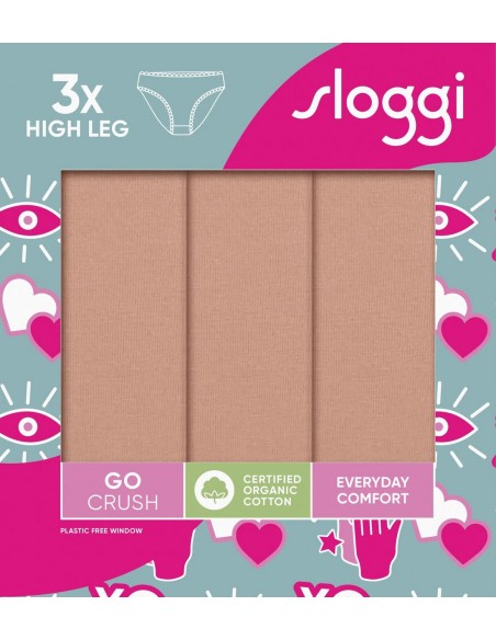 go crush high leg c3p cameo brown Sloggi