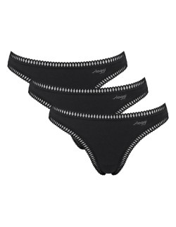 go crush string c3p black Sloggi