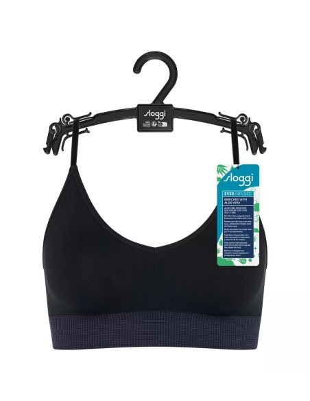 ever infused aloe bralette black Sloggi