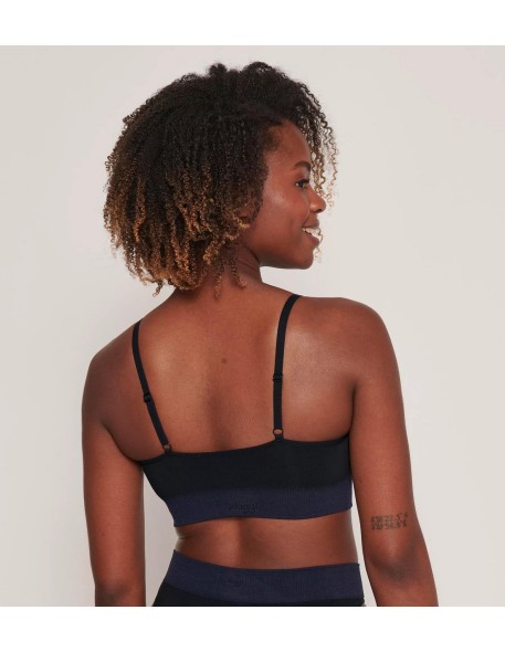 ever infused aloe bralette black Sloggi