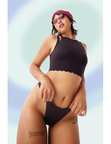 zero feel bliss string black Sloggi