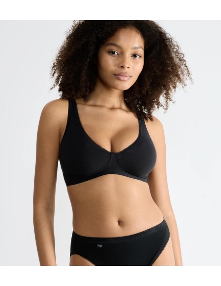 basic+ soft bra black Sloggi