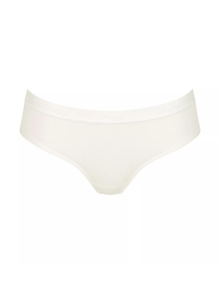 go casual hipster 2p silk white Sloggi