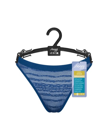 free evolve string lace blue sapphire Sloggi