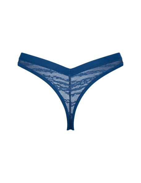 free evolve string lace blue sapphire Sloggi