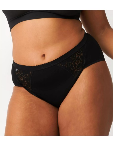 chic midi black Sloggi