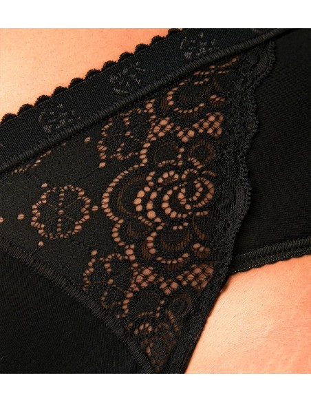 chic midi black Sloggi