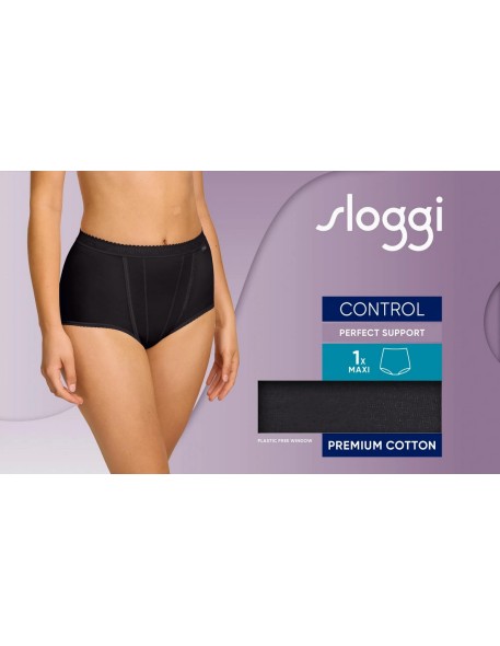 control maxi black Sloggi