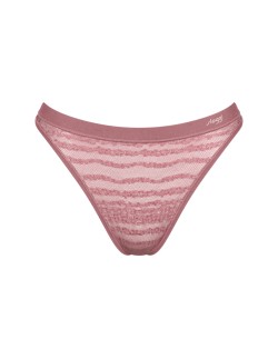 free evolve string lace date night pink Sloggi