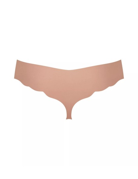 zero microfibre 2.0 hipstring cameo brown Sloggi