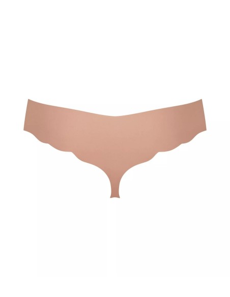 zero microfibre 2.0 hipstring cameo brown Sloggi