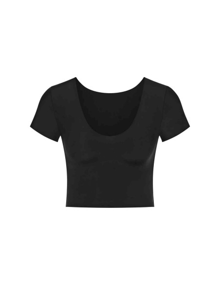 zero feel 2.0 crop top black Sloggi