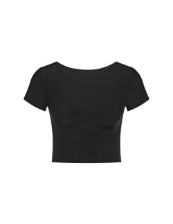 zero feel 2.0 crop top black Sloggi 2