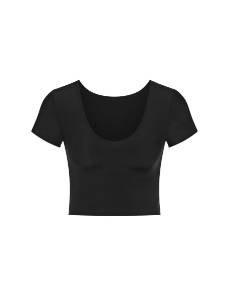 zero feel 2.0 crop top black Sloggi