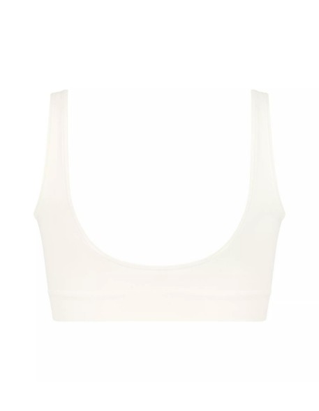 ever ease top silk white Sloggi