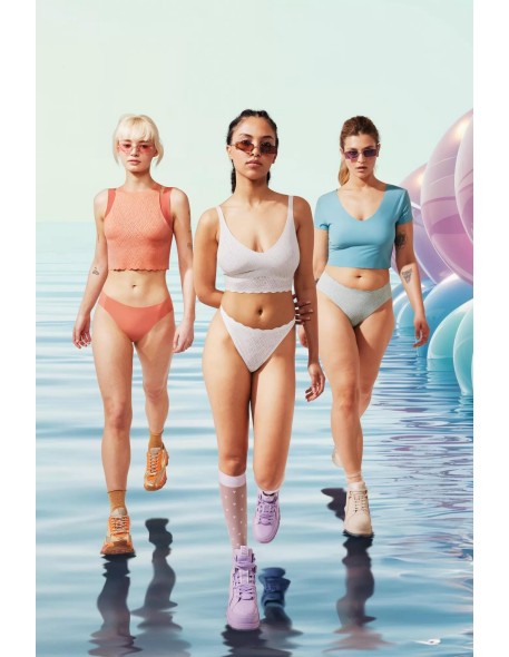 zero feel bliss string silk white Sloggi