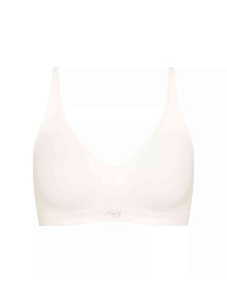 ever ease soft bra silk white Sloggi
