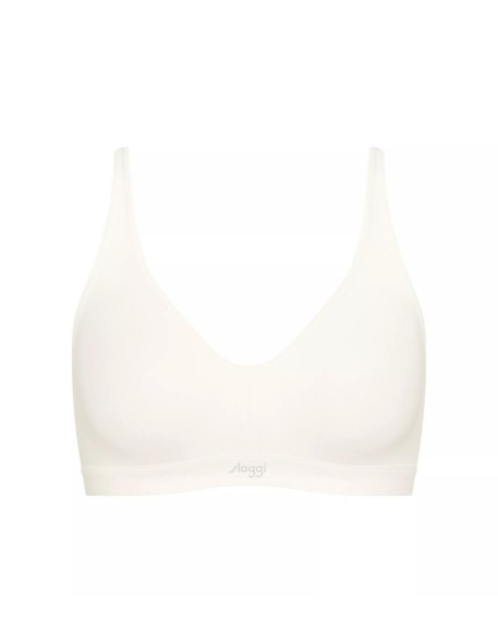 ever ease soft bra silk white Sloggi