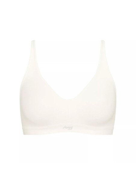 ever ease soft bra silk white Sloggi