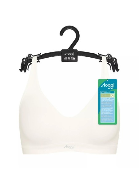 ever ease soft bra silk white Sloggi