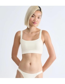 go casual top silk white Sloggi 2