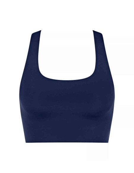 zero feel 2.0 racer top navy blue Sloggi