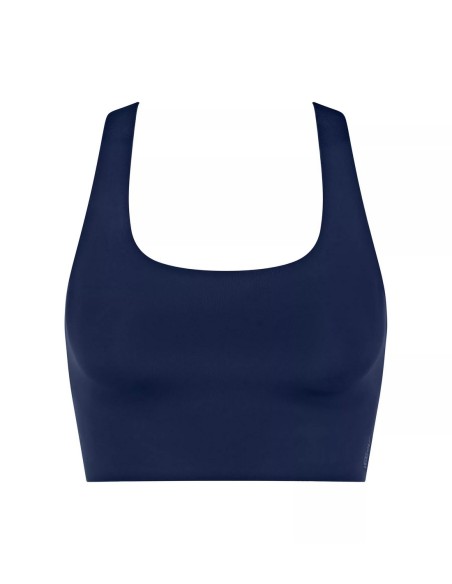 zero feel 2.0 racer top navy blue Sloggi