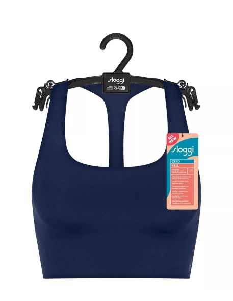 zero feel 2.0 racer top navy blue Sloggi