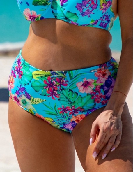 Majtki kąpielowe figi z wysokim stanem kolekcja...