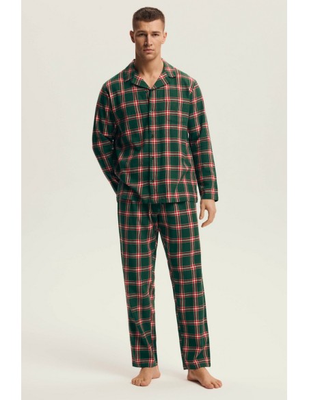 Piżama męska nut 43460 aw25 Henderson